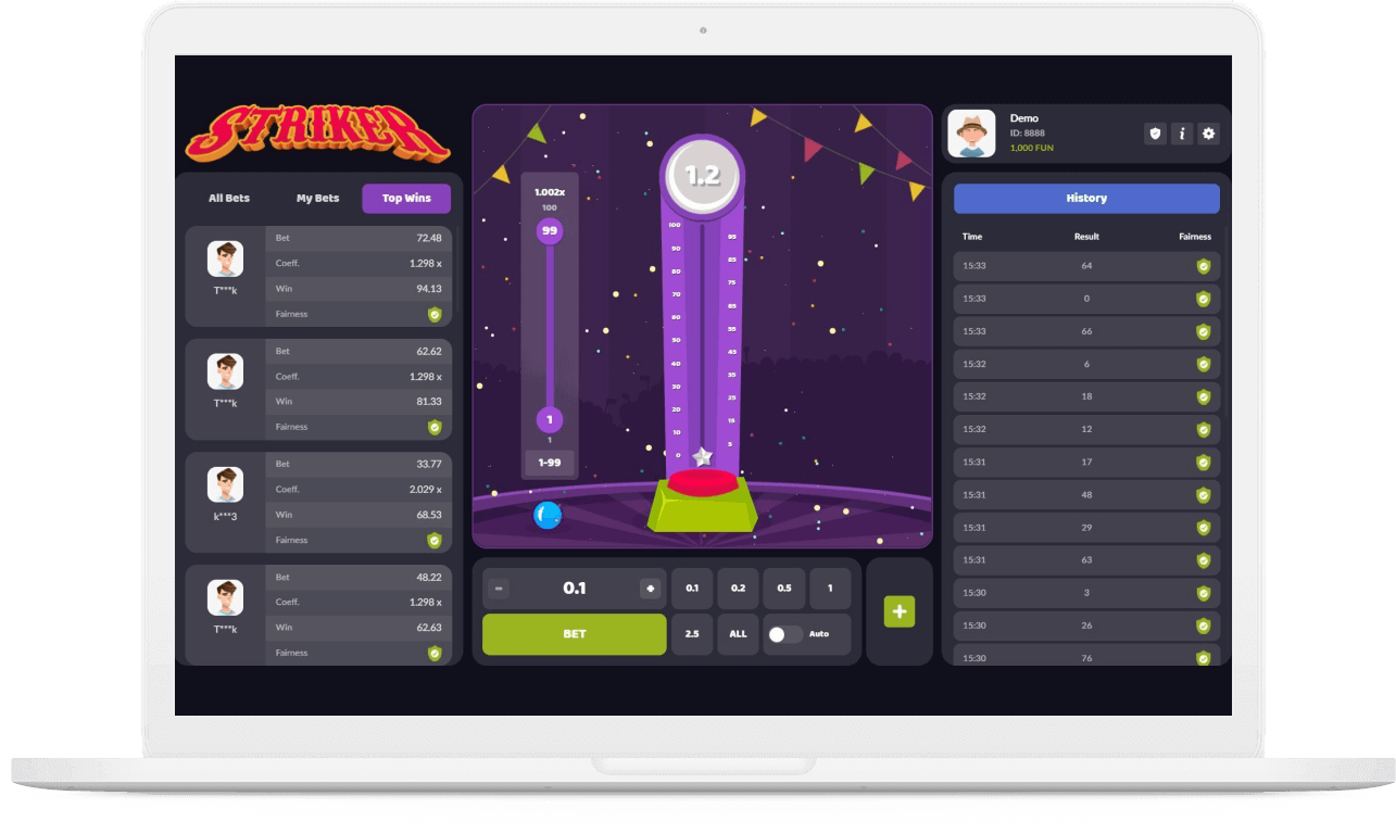 BetConstruct striker software