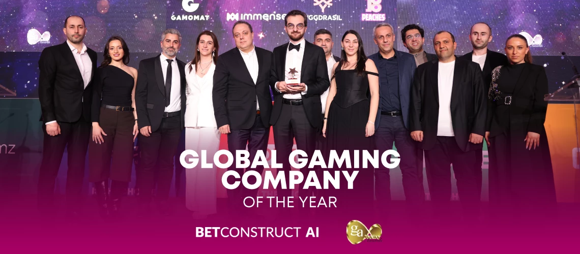 BetConstruct AI Honoured as ‘Global Gaming Company of the Year’ at    International Gaming Awards (IGA) 2026  