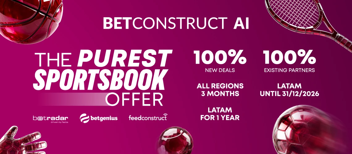 BetConstruct AI Presents Its New Commercial Offer: The Purest Sportsbook