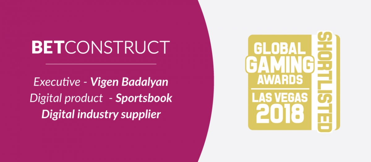 Vigen Badalyan Shortlisted in the Executive Category