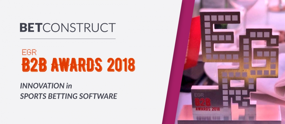 BetConstruct Wins the Innovation in Sports Betting Software Award at EGR