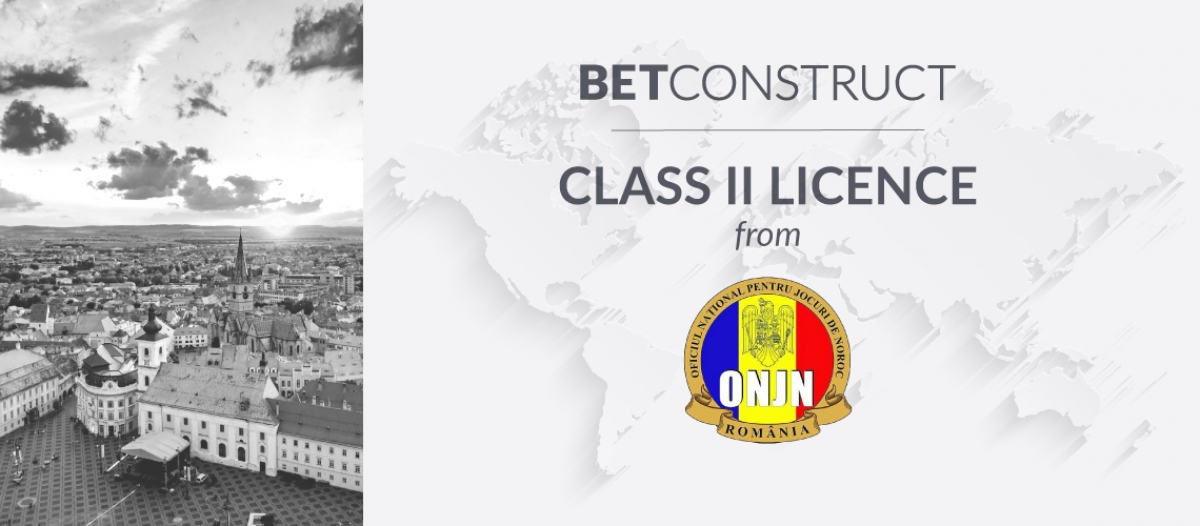 BetConstruct Receives Romanian Class II Licence for Retail Solutions