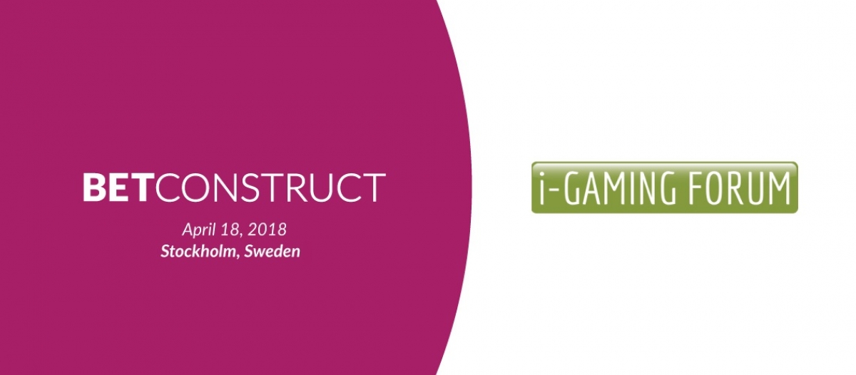 BetConstruct at iGaming Forum 2018