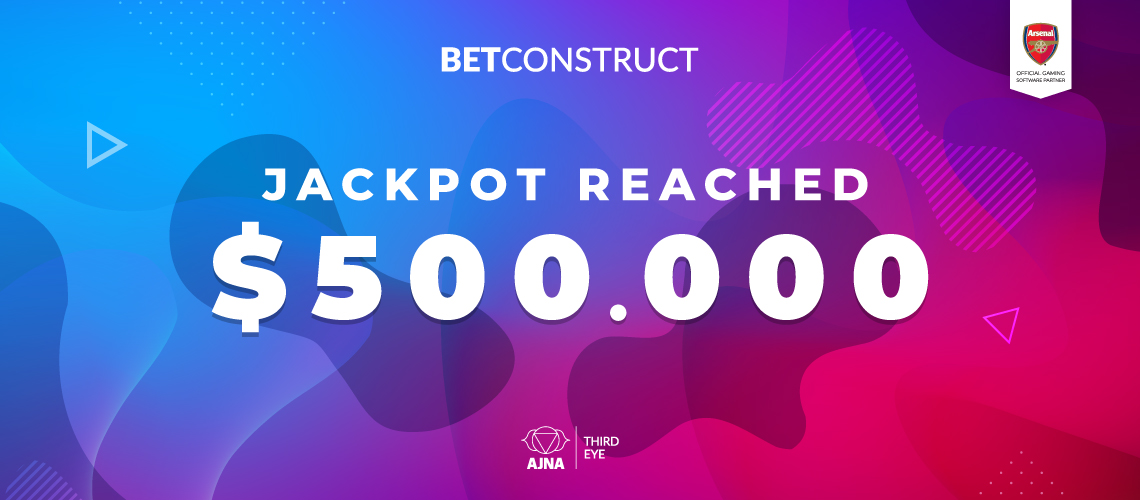 BetConstruct Jackpot Reached $500,000