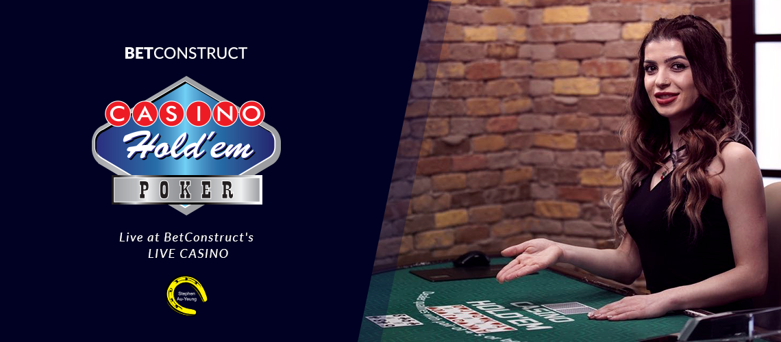 BetConstruct Extends Its Live Games with Casino Hold’em