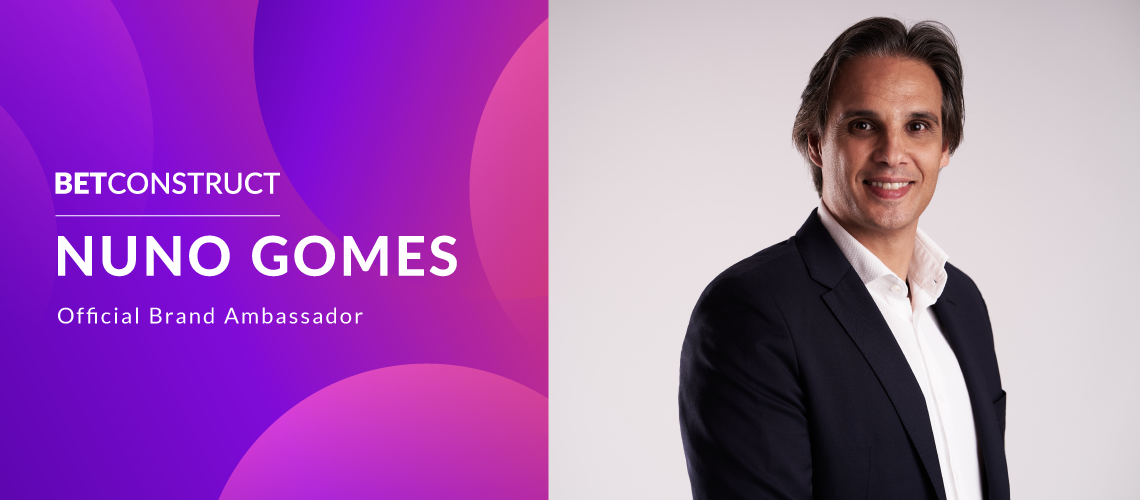 Nuno Gomes Joins BetConstruct and FeedConstruct as Latest Brand Ambassador