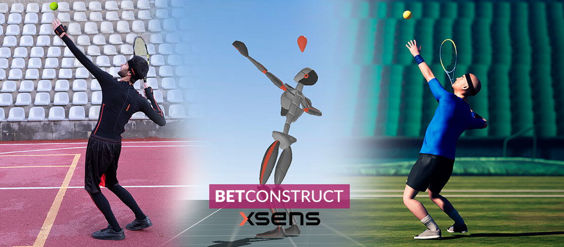 BetConstruct Harnesses Xsens' MoCap Technology for Virtual Sports