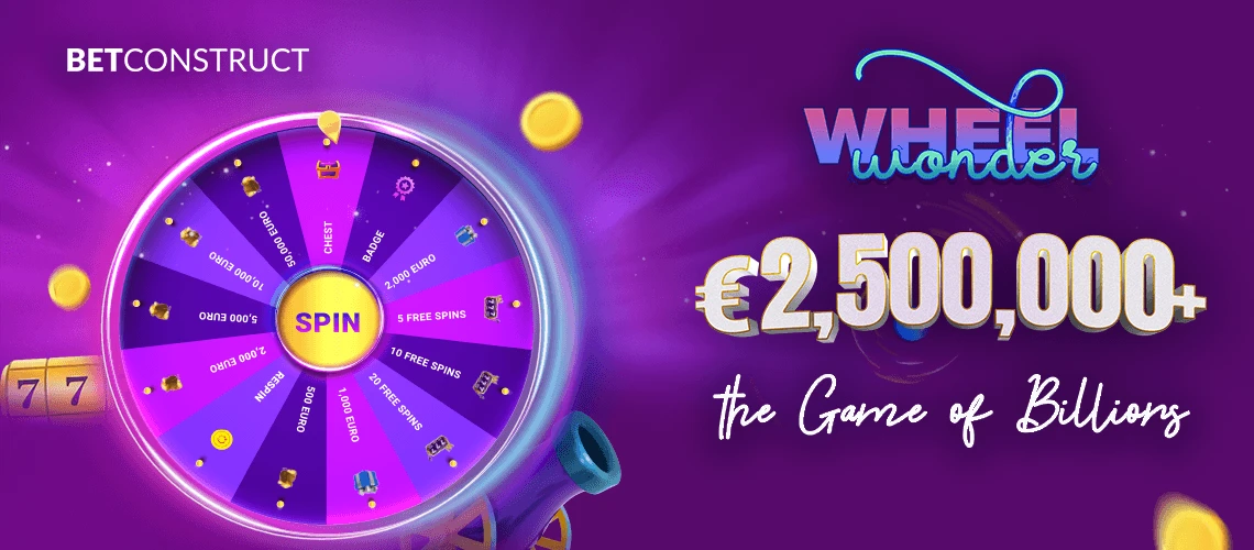 BetConstruct Drives Higher Player Engagement with Wonder Wheel Promo