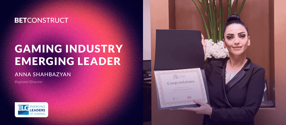 BetConstructs’ Anna Shahbazyan receives recognition as one of the Gaming Industries Emerging Leaders