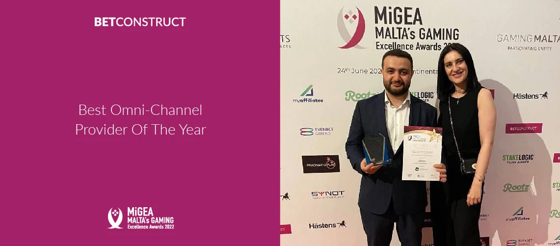 MiGEA Names BetConstruct the Best Omni-Channel Provider