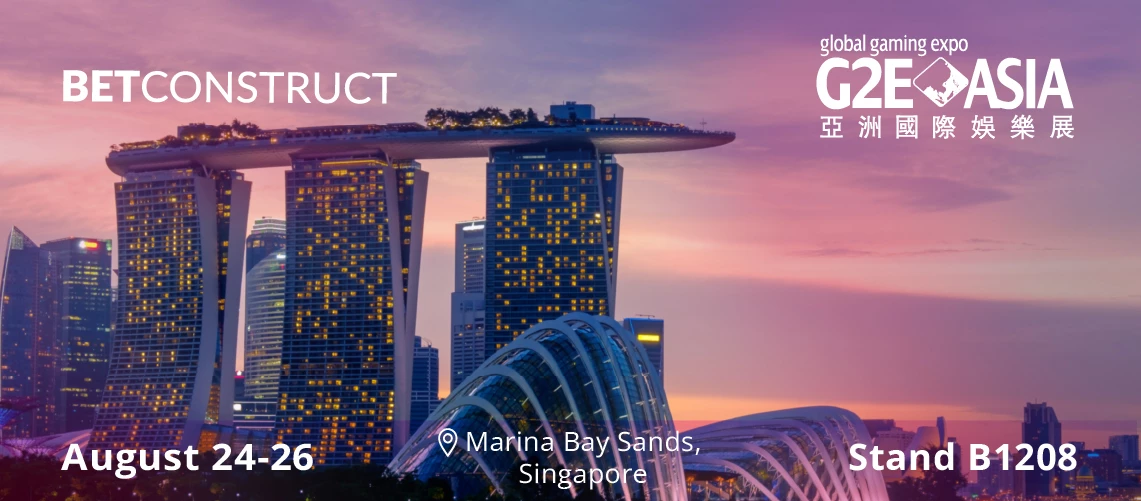 BetConstruct attends G2E Asia Singapore