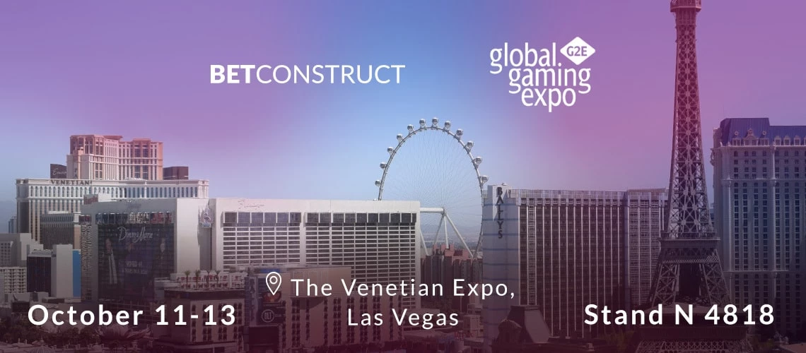 BetConstruct is heading to G2E Vegas 2022