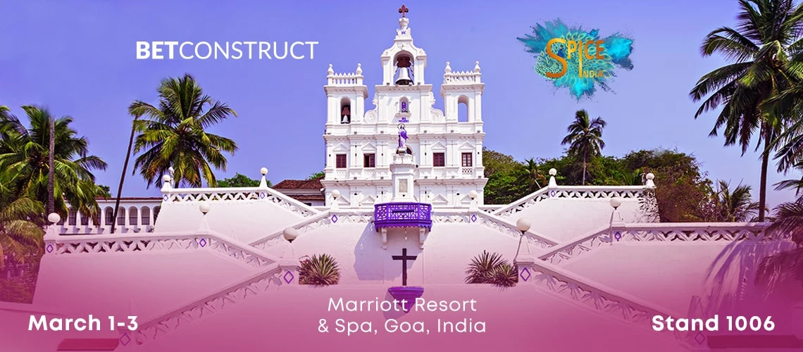 Meet BetConstruct at SPiCE India on March 1-3