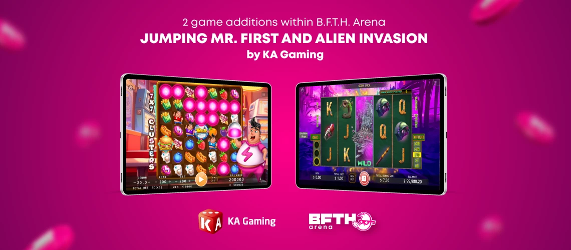 Alien Invasion and Jumping Mr. First - 2 New Contestants by KA Gaming at B.F.T.H. Arena Awards