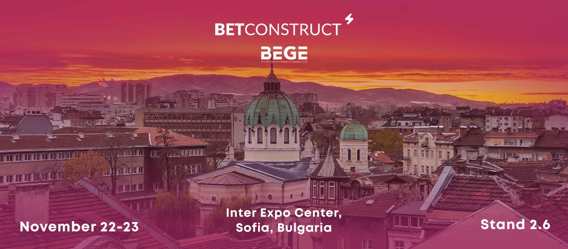 BetConstruct to Attend the BEGE Expo 2023 in Sofia