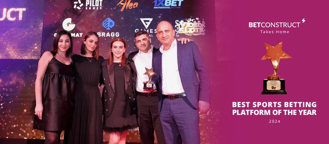BetConstruct is Recognised as the Best Sports Betting Platform of the Year at IGA London 2024