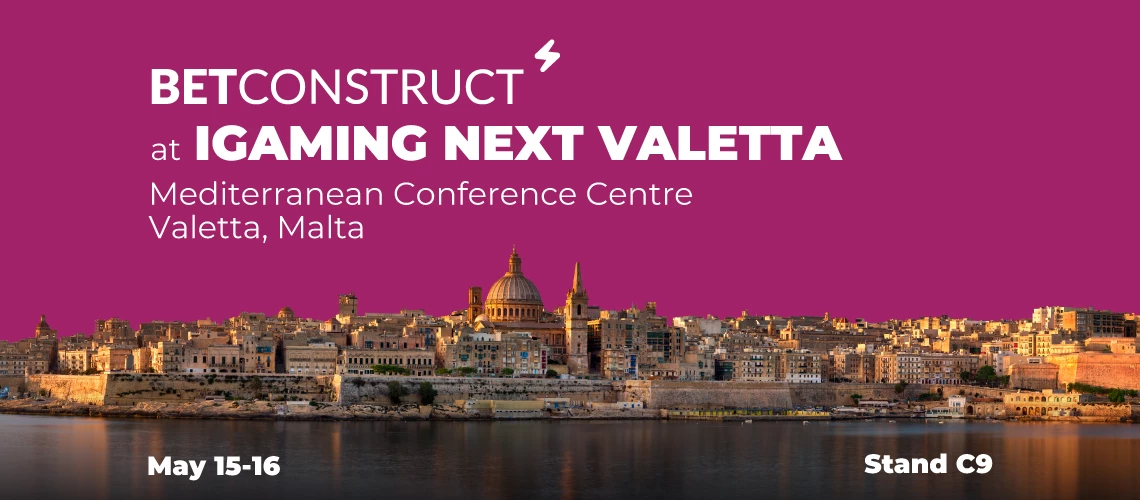 BetConstruct to Take Part in iGaming Next Valletta 2024